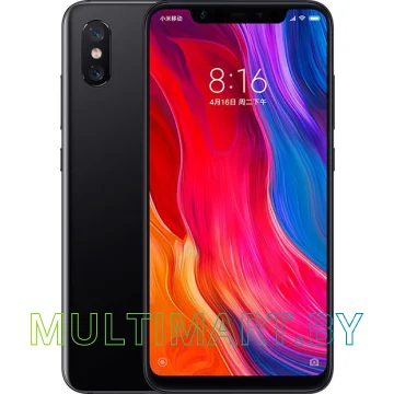 Смартфон Xiaomi Mi 8 6GB/64GB международная версия (черный) картинка 2